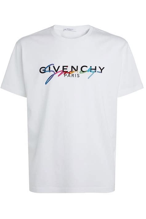 t shirt givenchy arcobaleno|givenchy t shirts.